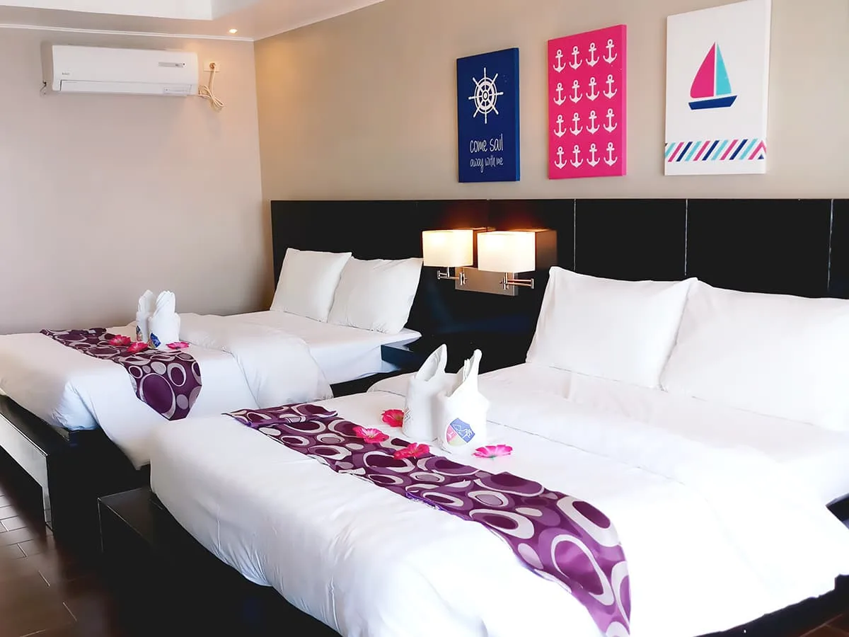 Habitación deluxe con camas queen