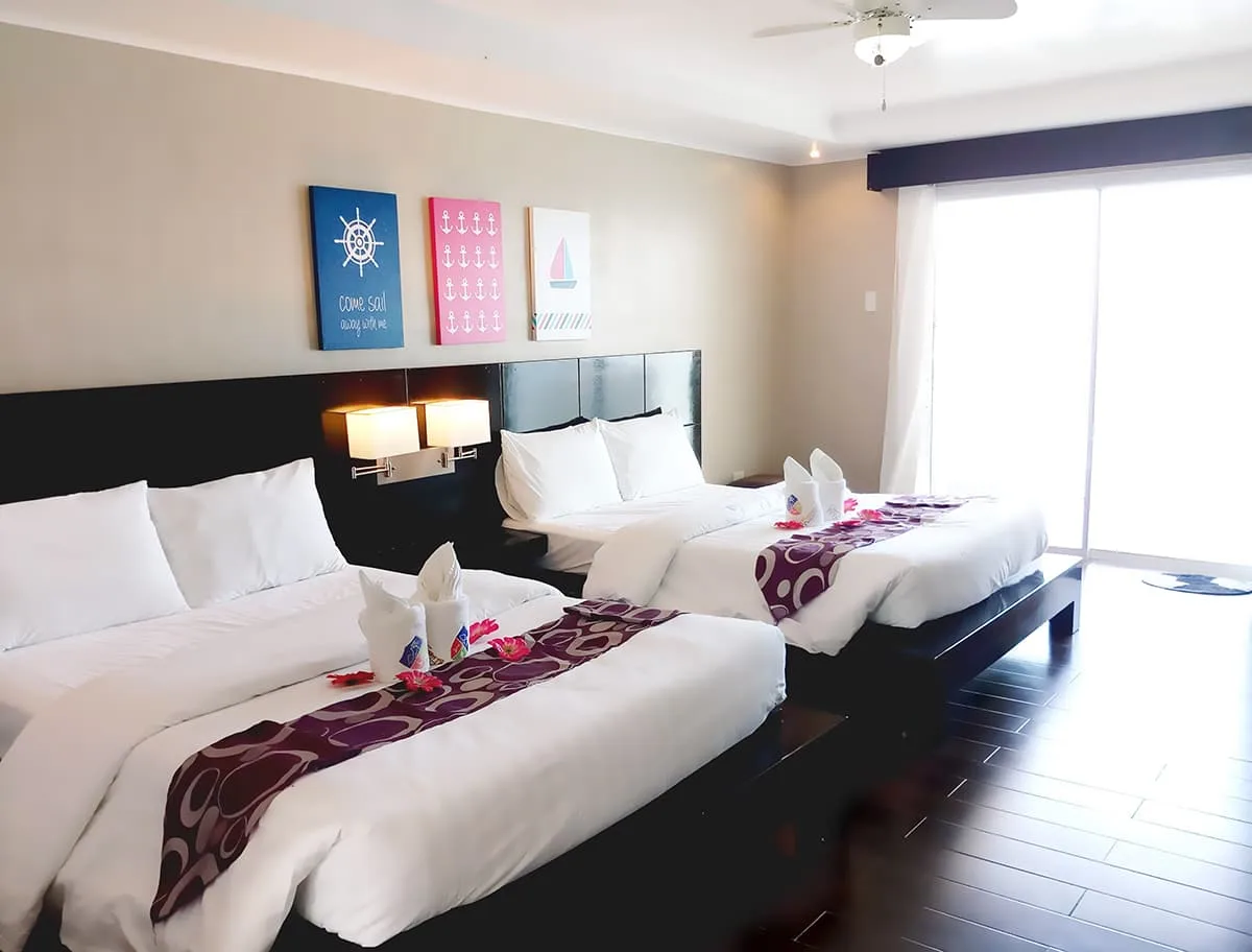 Habitación deluxe con camas queen