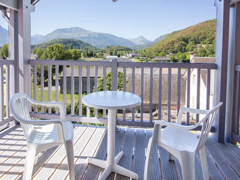 Pyrenees view from a Grand Pierre room