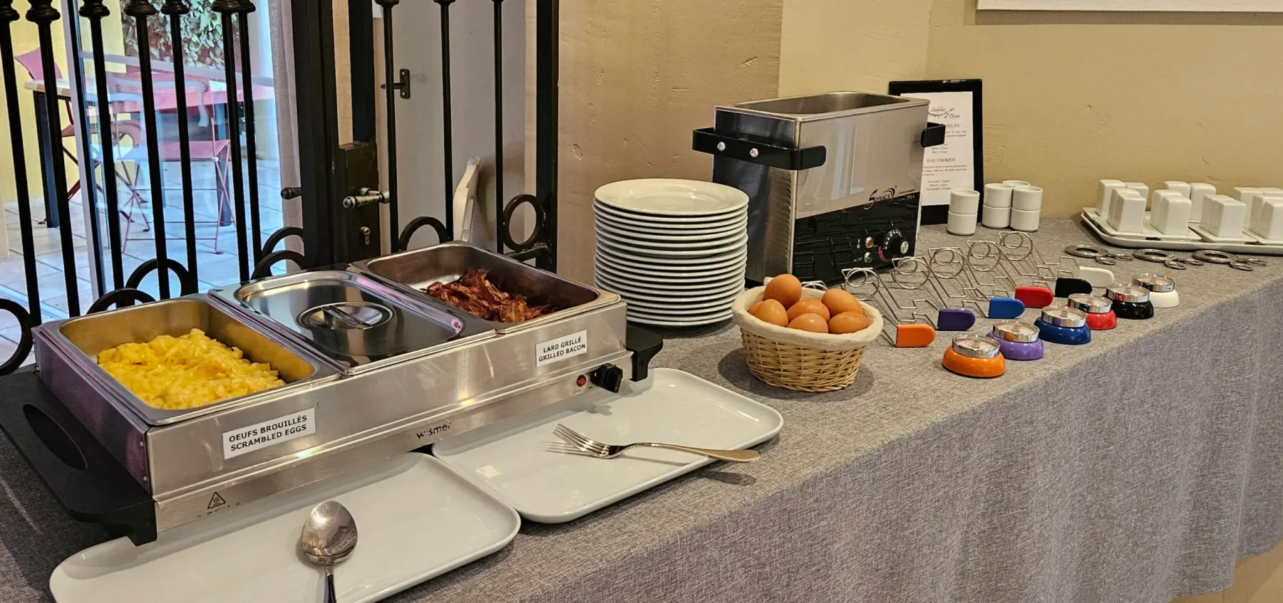 Desayuno bufé