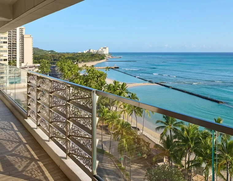 Balcón de la Penthouse Diamond Suite.