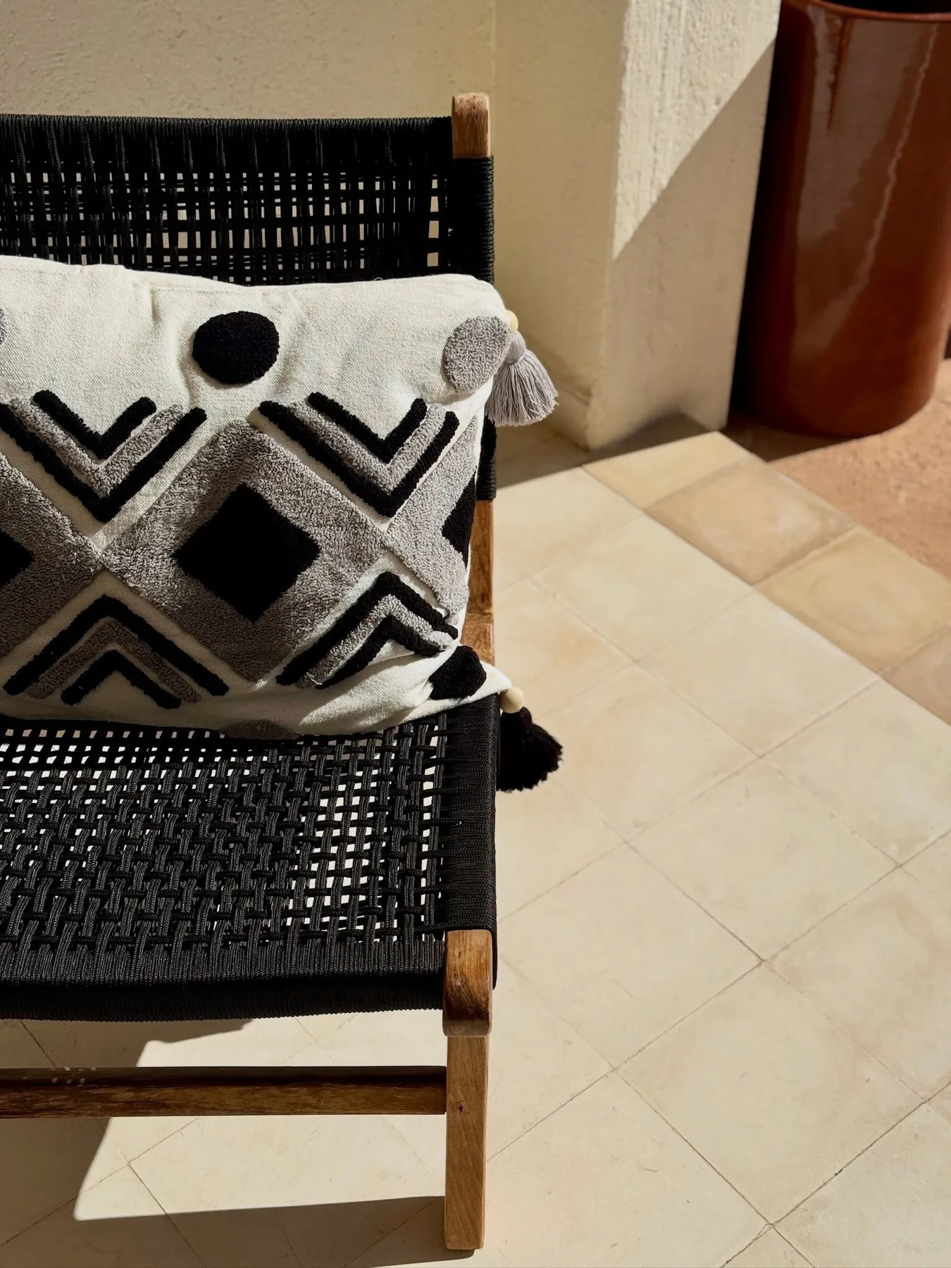 Decoración artesanal en el Domaine