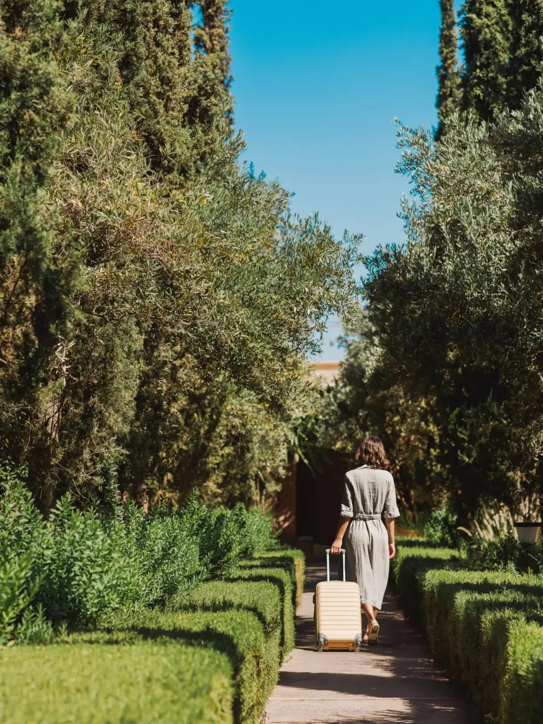 Arrival at Domaine de Tam