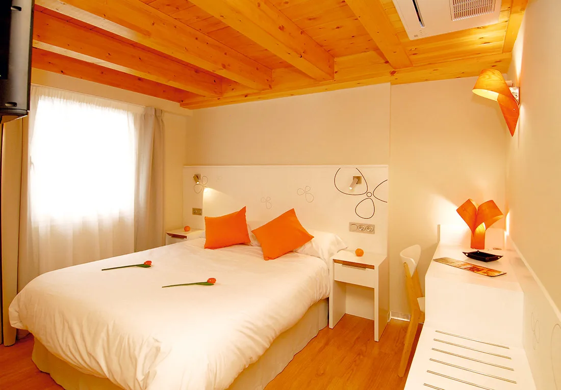 Habitación doble con cama de matrimonio o dos camas individuales