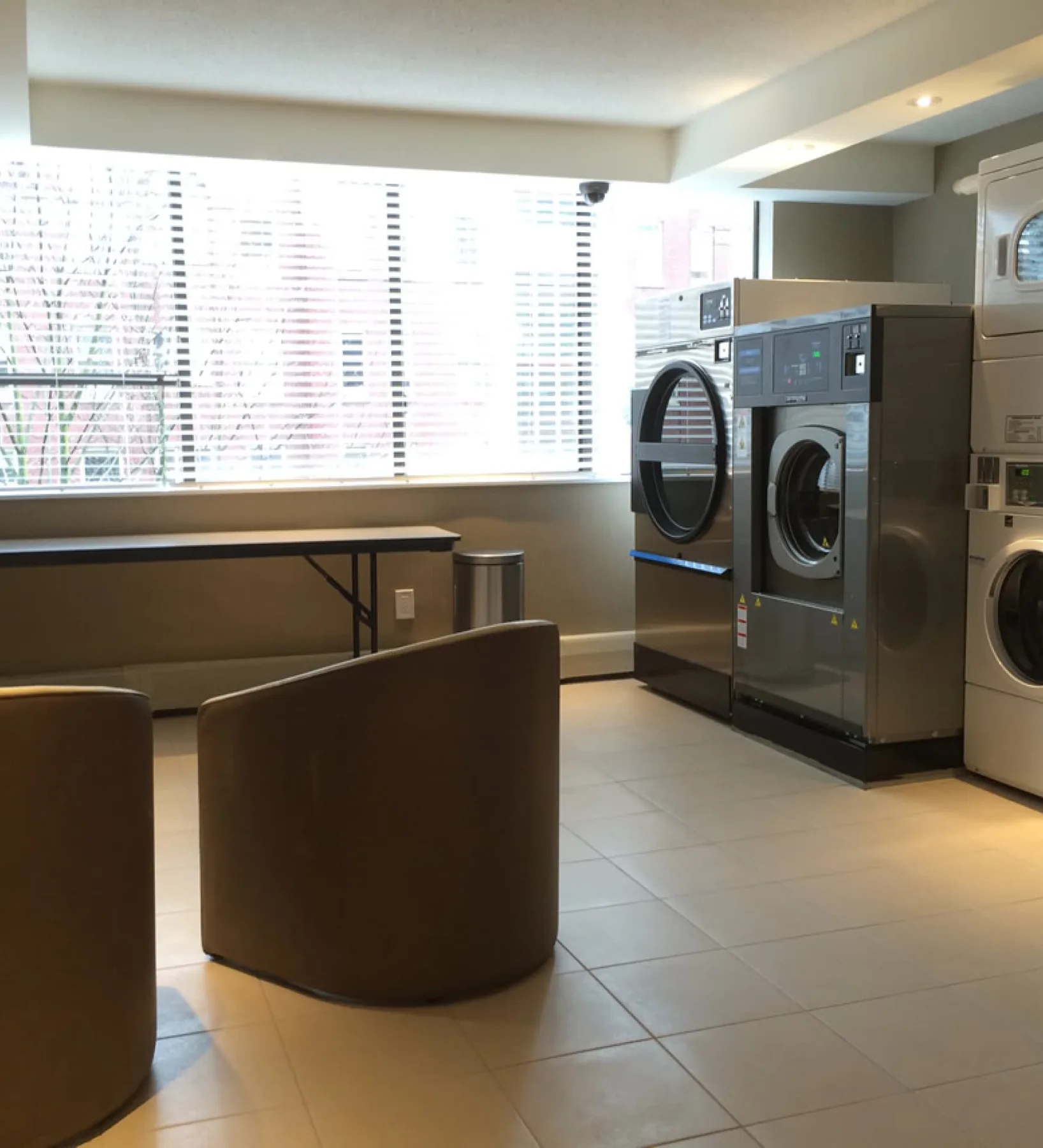 Guest laundry room