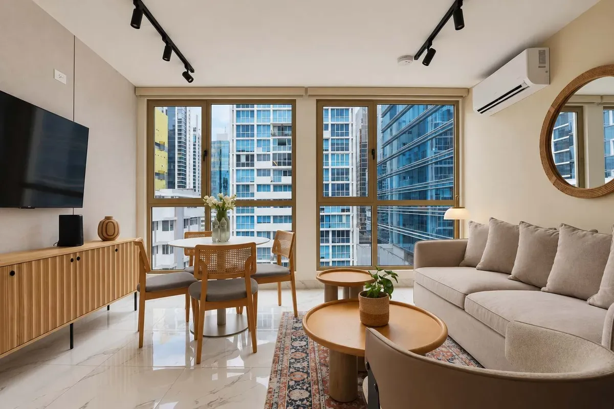 Tasteful 1BR in Obarrio w/ AC