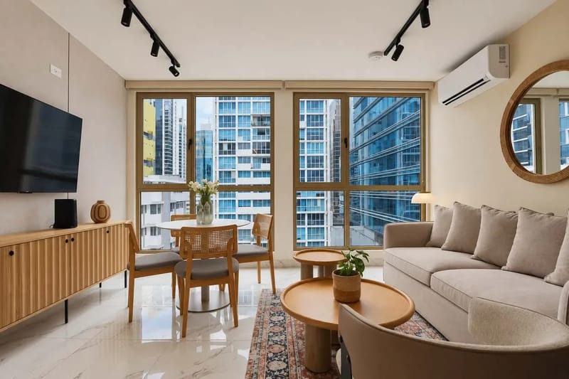 Tasteful 1BR in Obarrio w/ AC