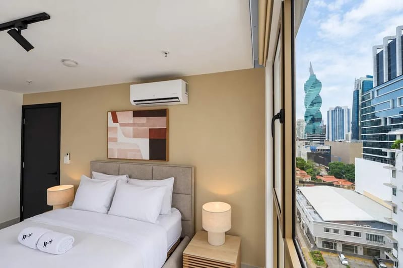 Tasteful 1BR in Obarrio w/ AC