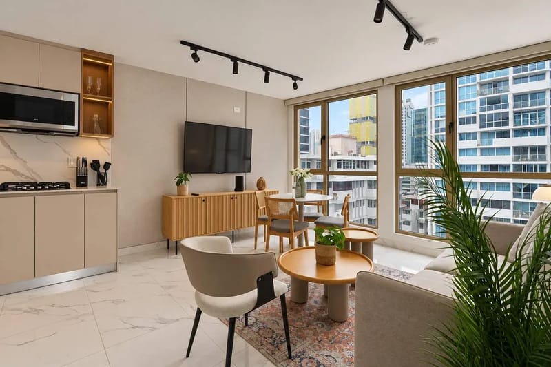 Tasteful 1BR in Obarrio w/ AC