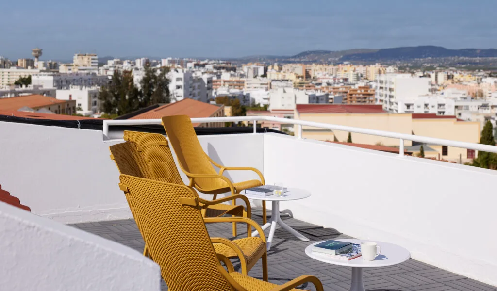 Rooftop terrace
