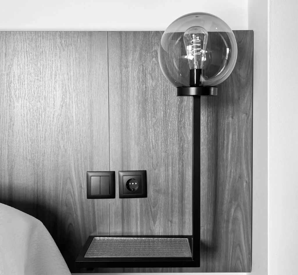Guest-room decor details
