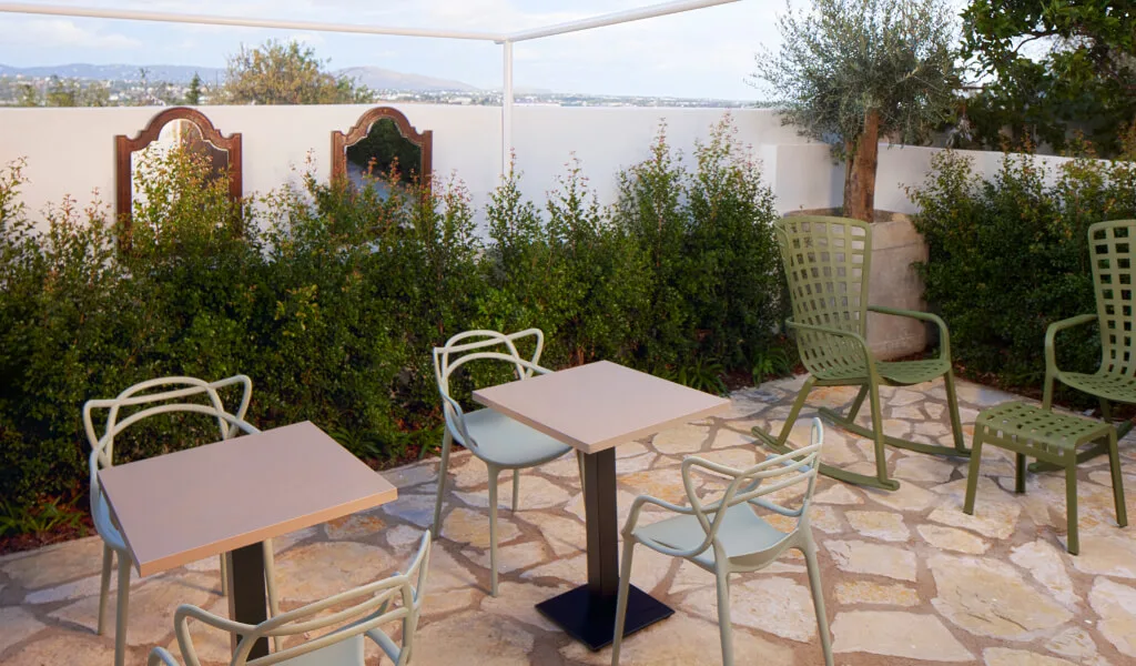 Exterior patio