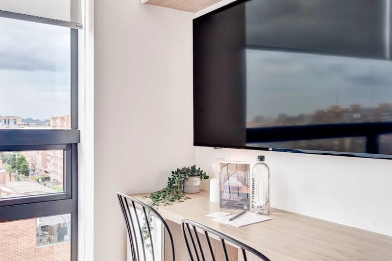 Beautiful Loft in Bogota w/ Gym