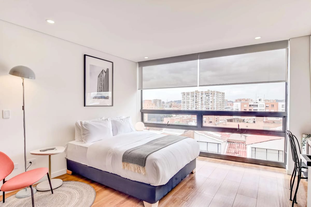 Beautiful Loft in Bogota w/ Gym