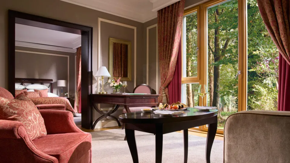 Zona de estar de la Junior Suite