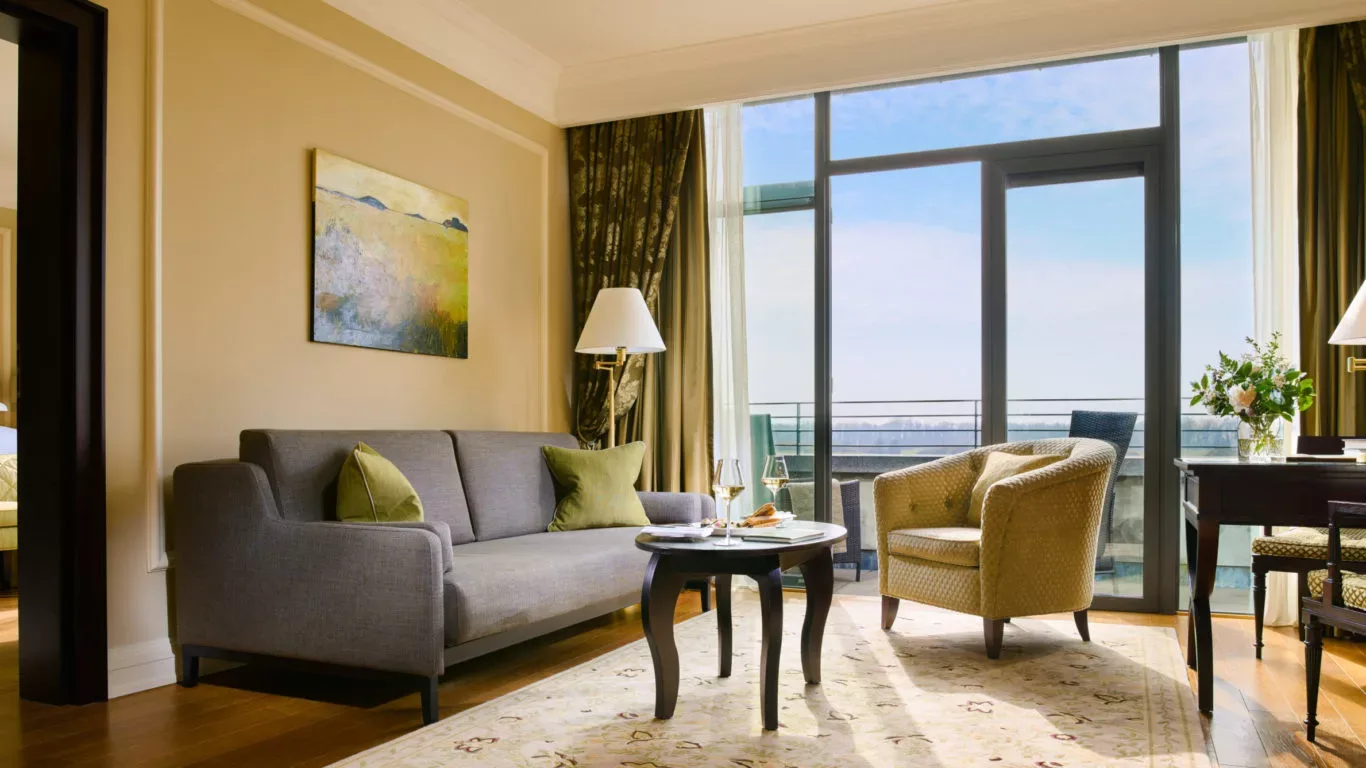 Sala de estar de la Junior Suite