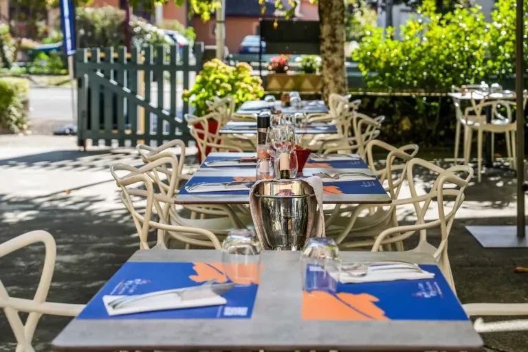 Hotel terrace