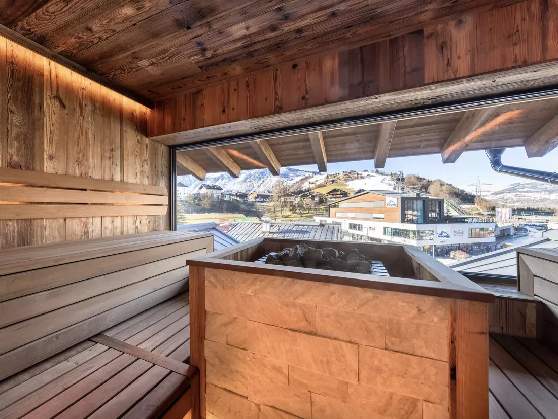 Sauna del PEOPLE'S HOTEL