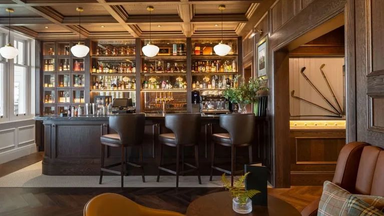 Interior de Dunluce Lodge