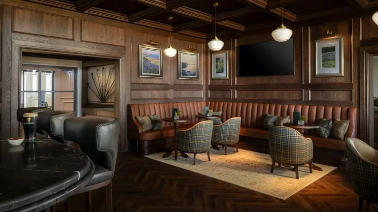 Interior de Dunluce Lodge