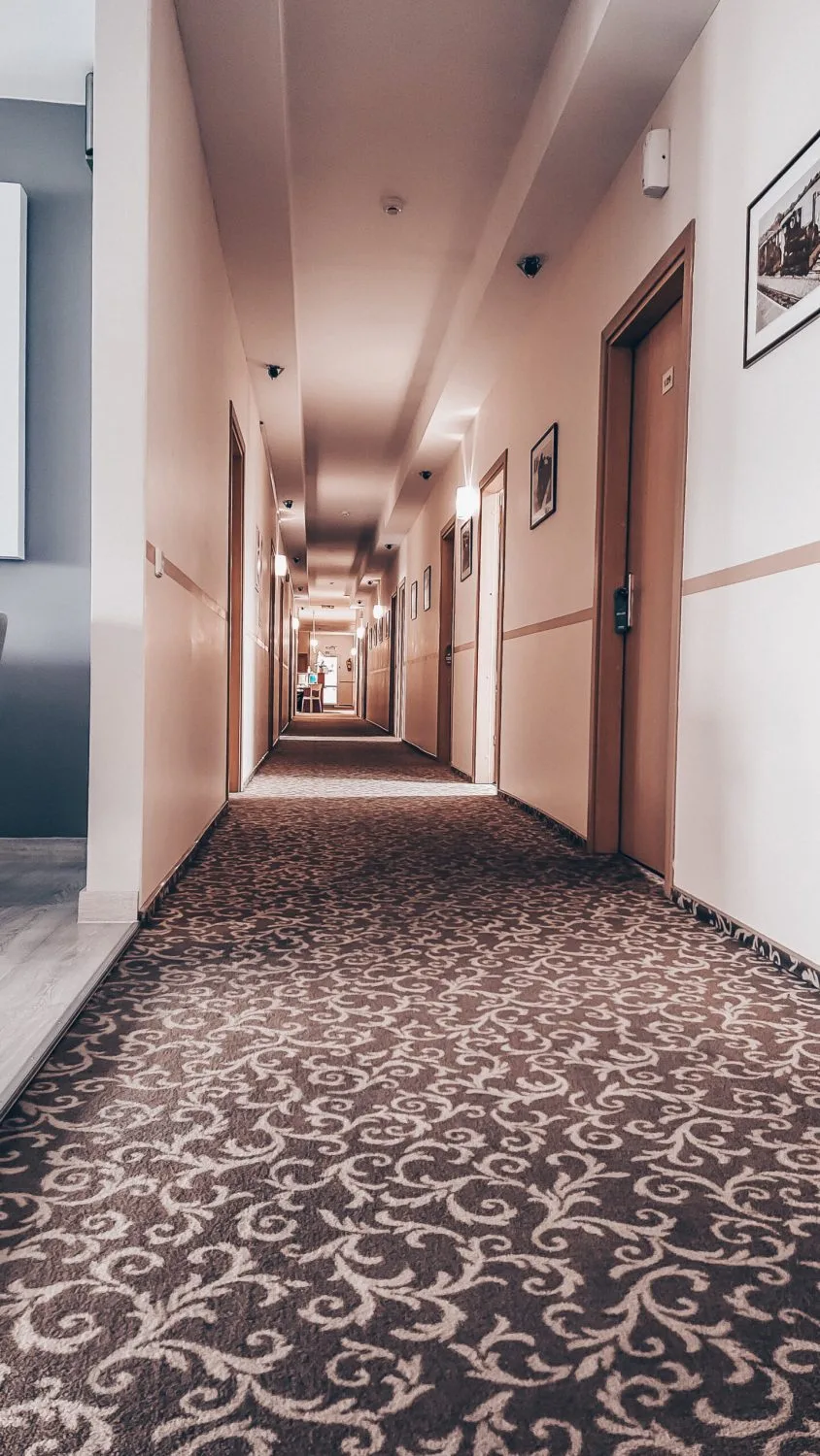 Pasillo del hotel