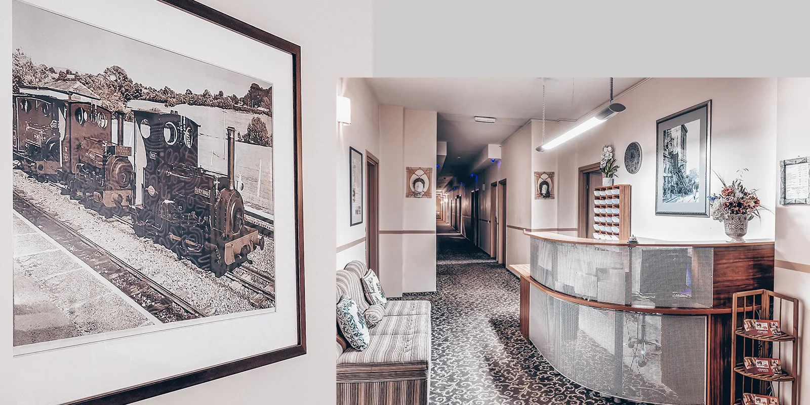 Recepción del hotel