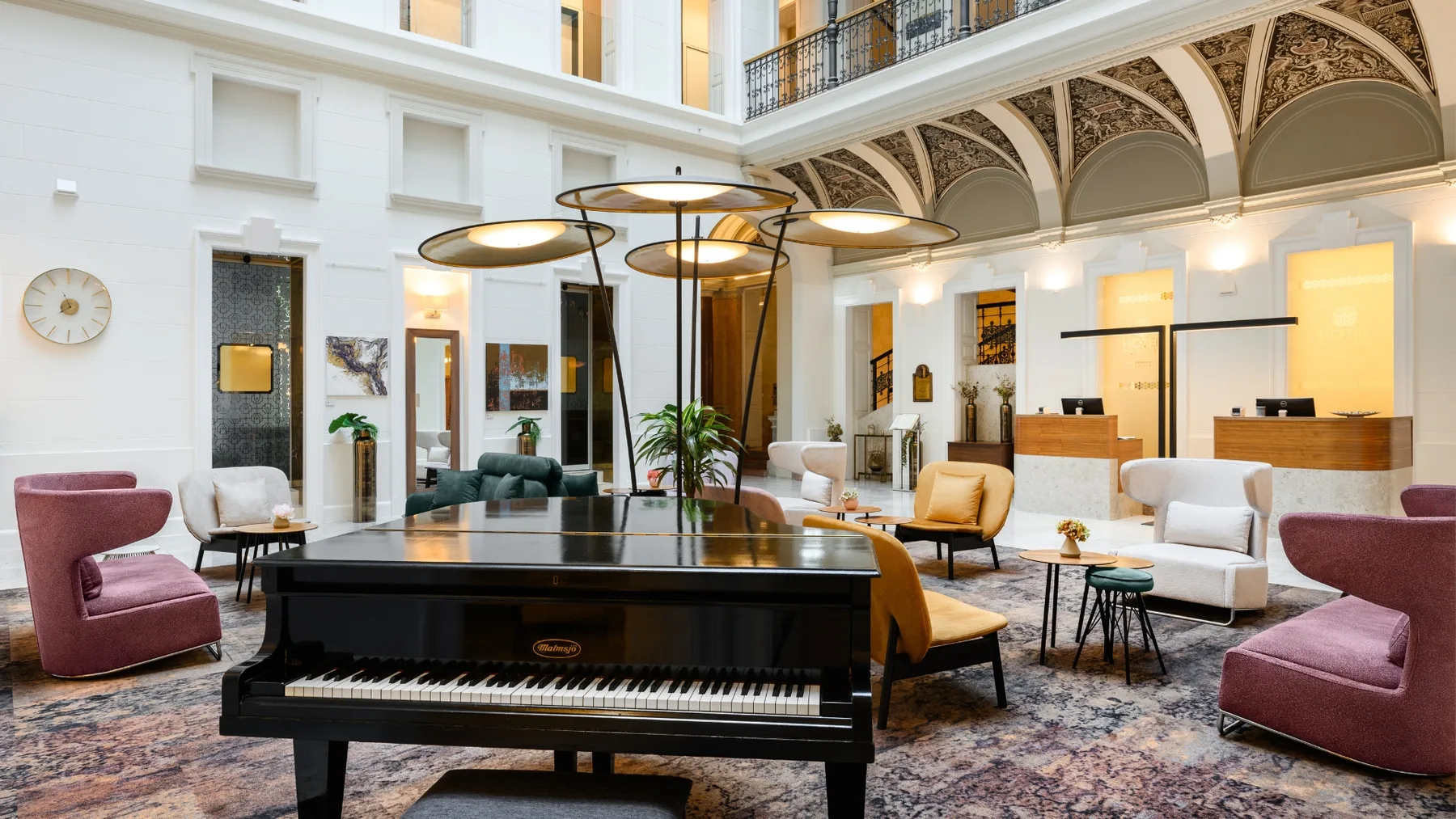 Piano del salón.