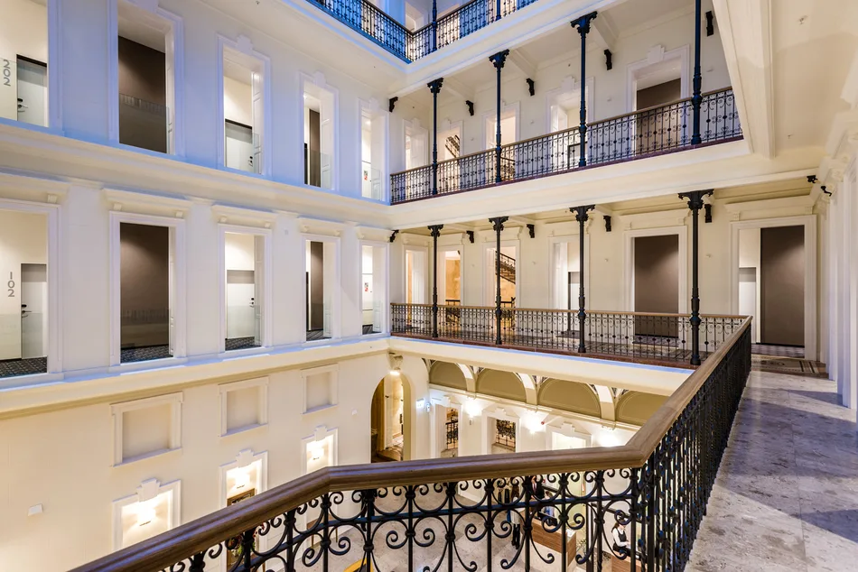 Hotel interior design.