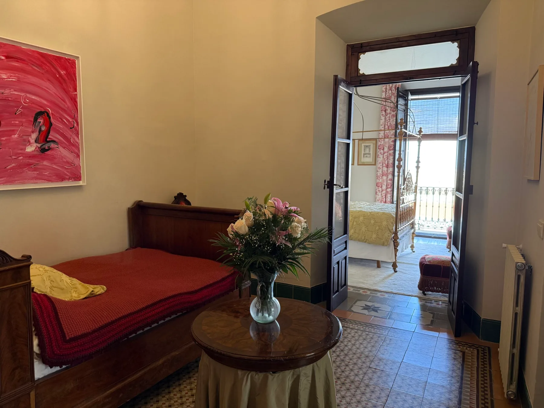 Zona de estar del dormitorio 4
