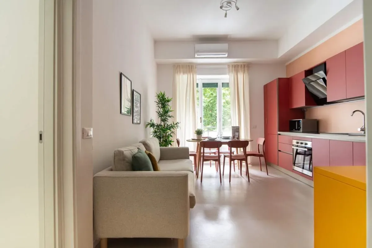 Sophisticated 3BR w/ AC near Milan Center