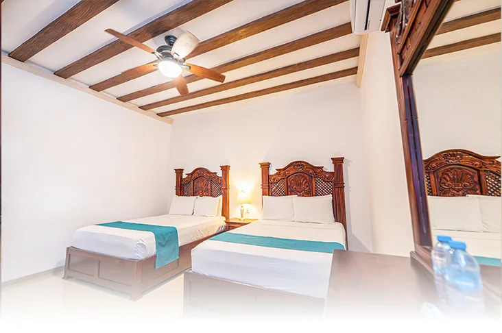 Standard room with two beds