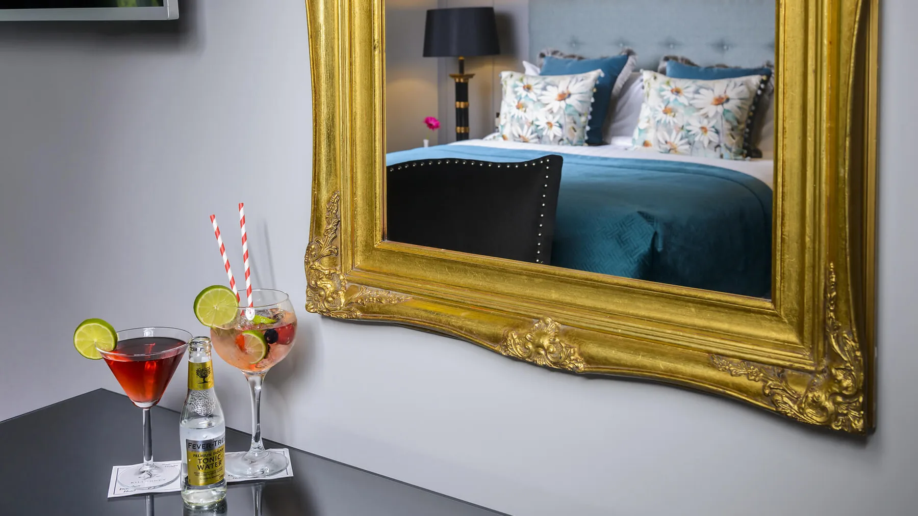 Dromhall Hotel bedroom