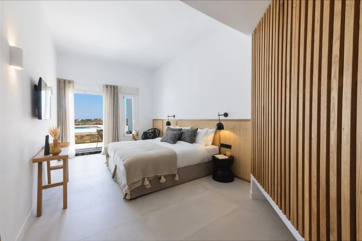 Habitación con vistas a la piscina