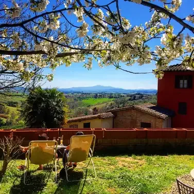 Jardín del Hotel Santa Caterina