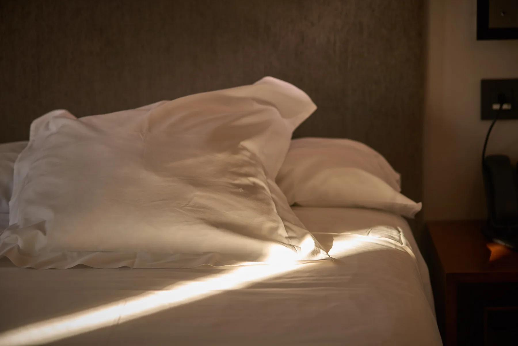 Cama del hotel