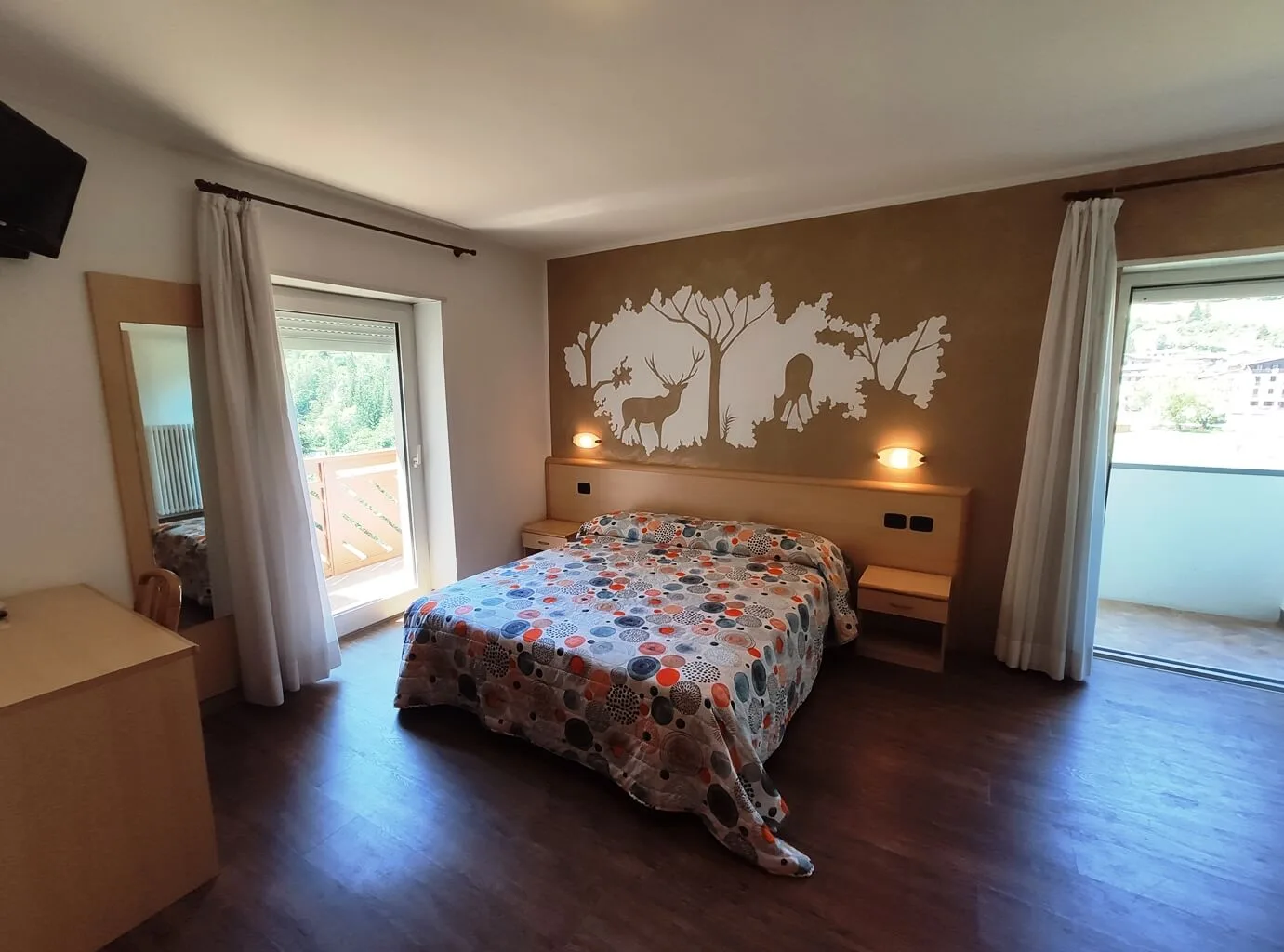 Habitaciones del Pier Hotel en Andalo