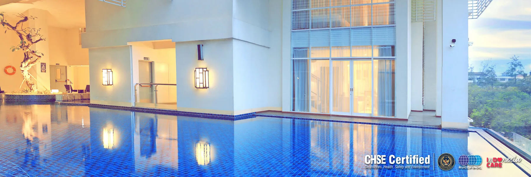 Piscina del hotel