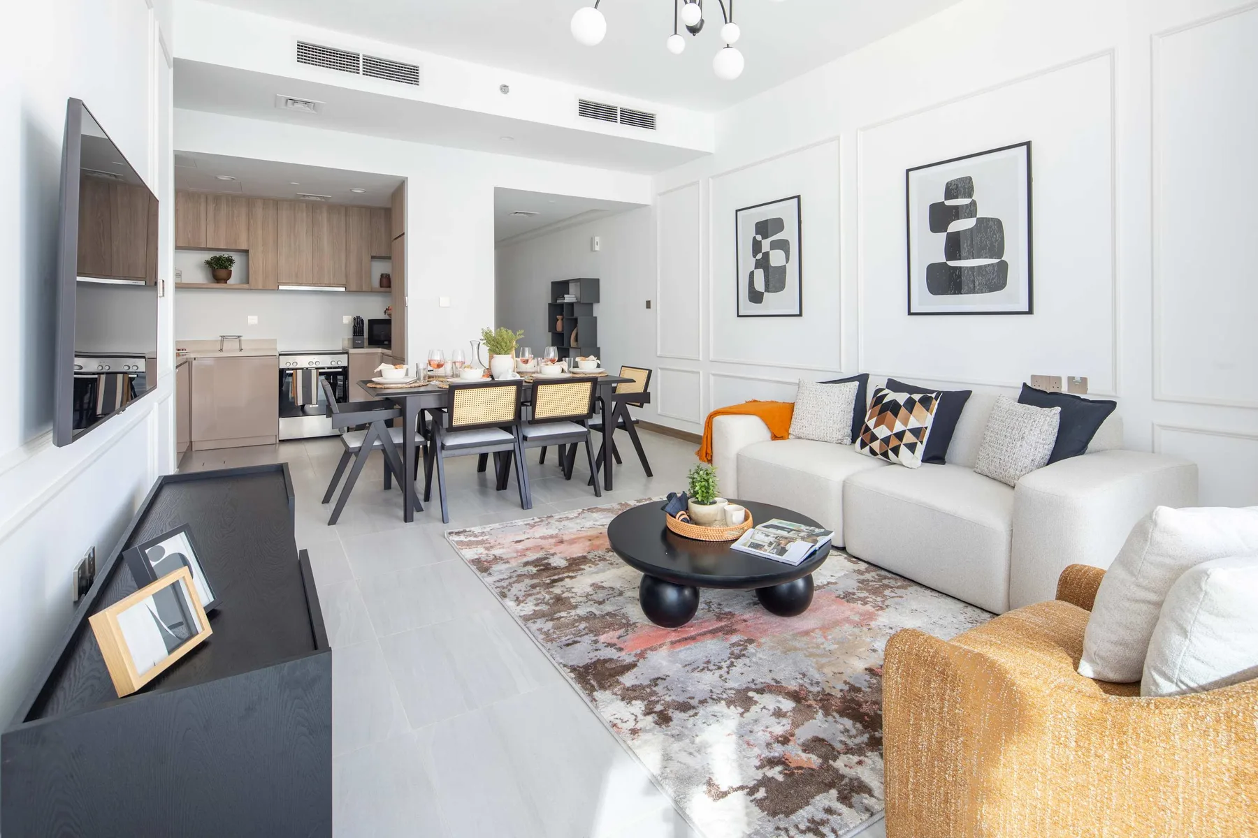 Bright 2BR in Business Bay w/ Partial Canal Views