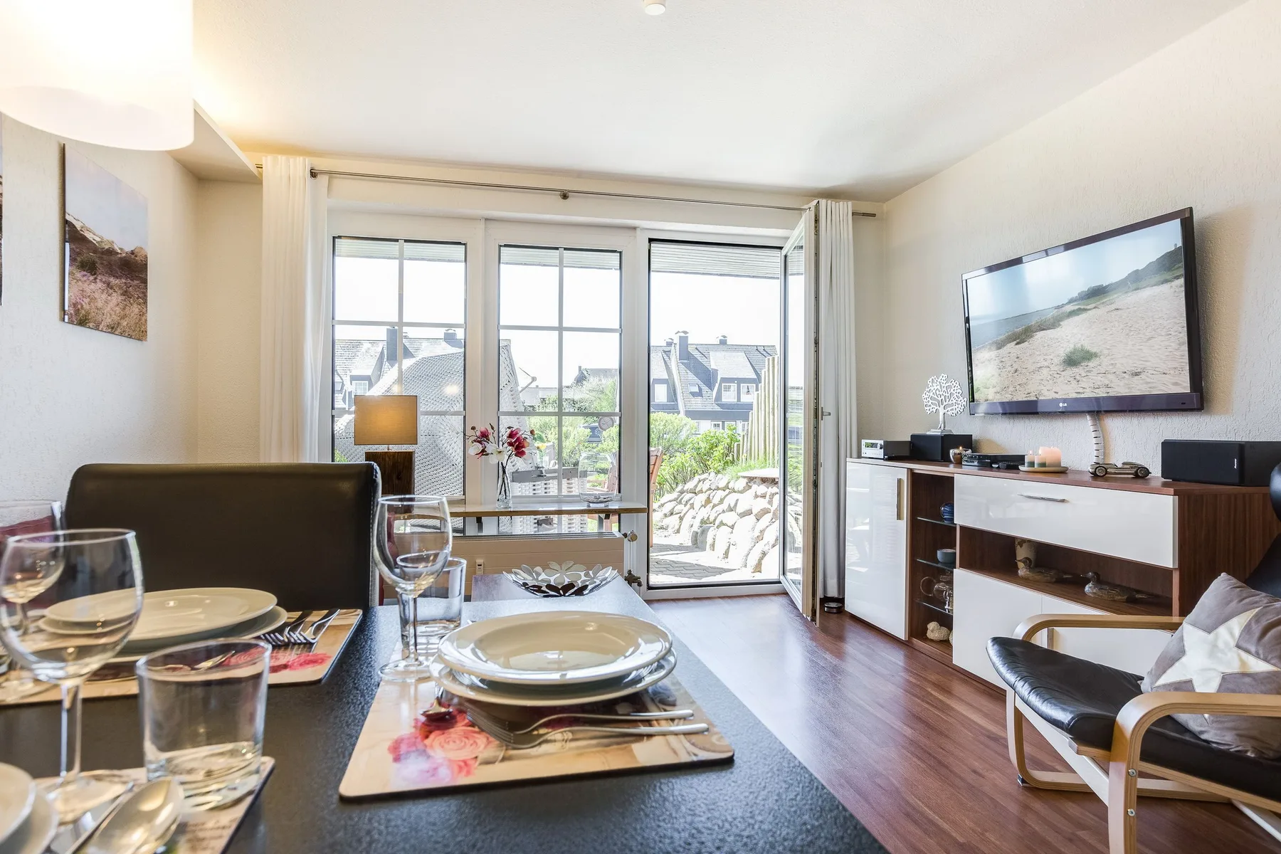 Mitten im beliebten Inselort Wenningstedt befindet sich dieses Appartement
