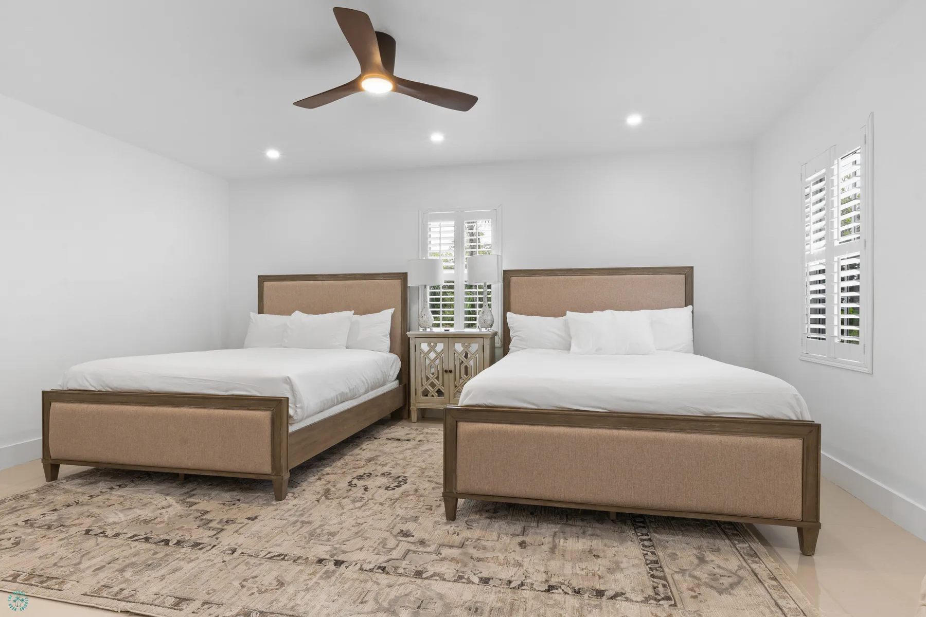 The House twin bedroom