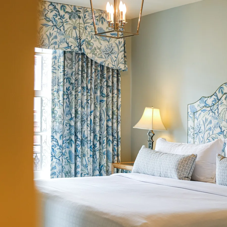 Bienville House suite interior.