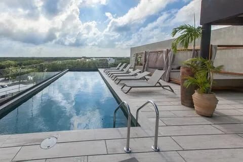 Modern Studio w/ Balcony in Trendy Tulum