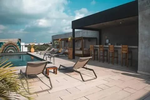 Modern Studio w/ Balcony in Trendy Tulum