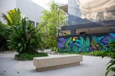 Modern Studio w/ Balcony in Trendy Tulum