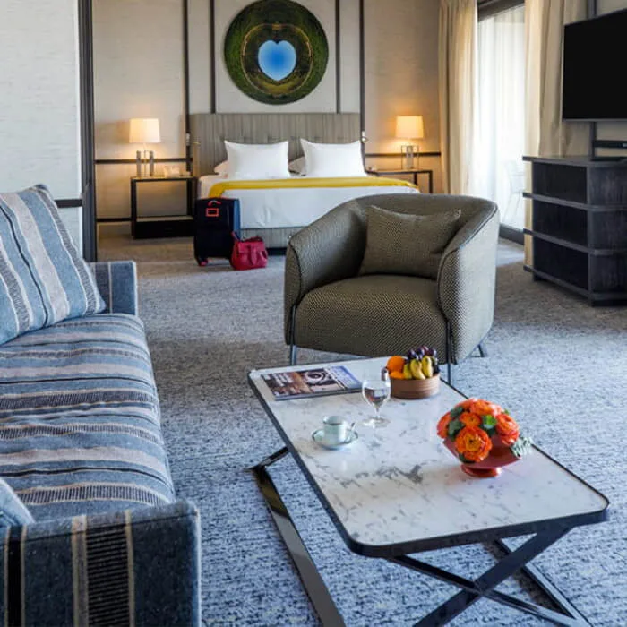 Interior of the suites
