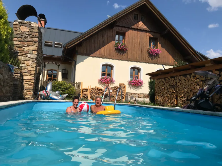 Piscina de verano