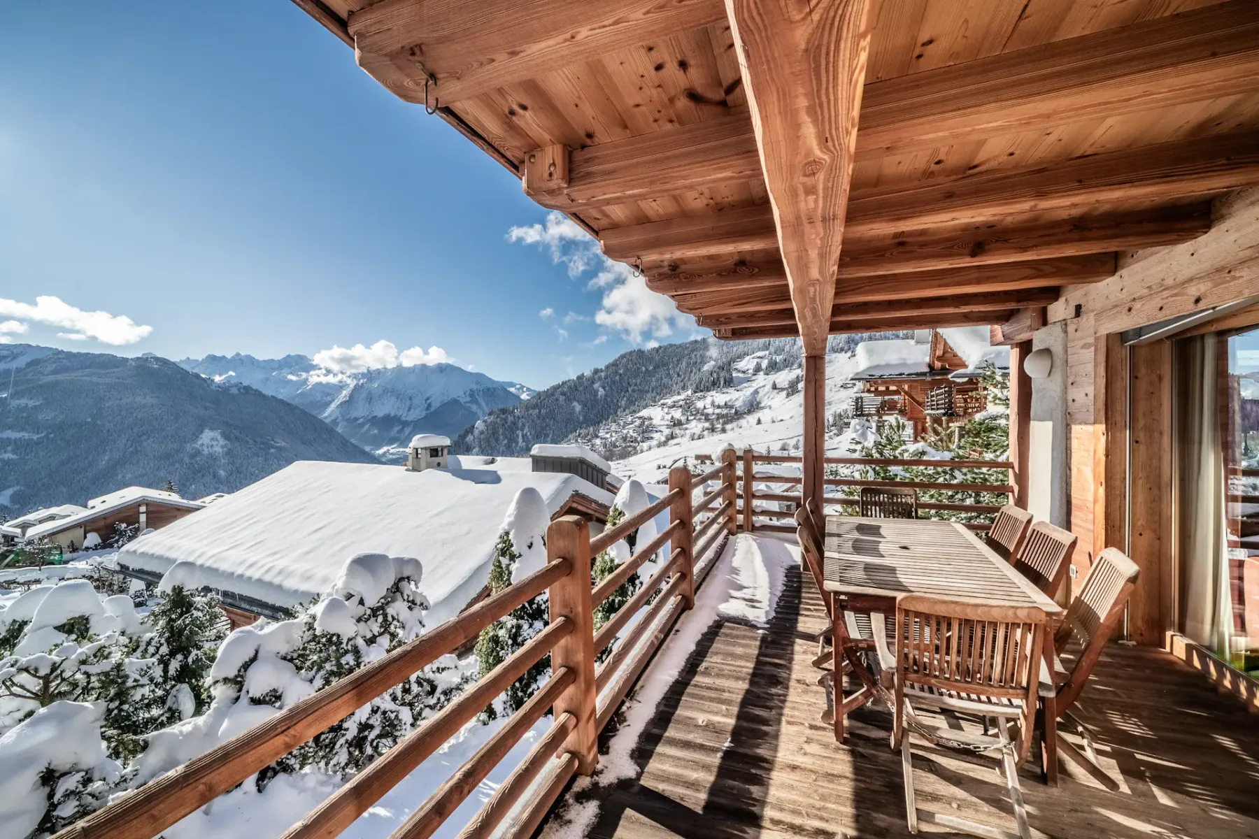 Terrace Capel Apartment Verbier