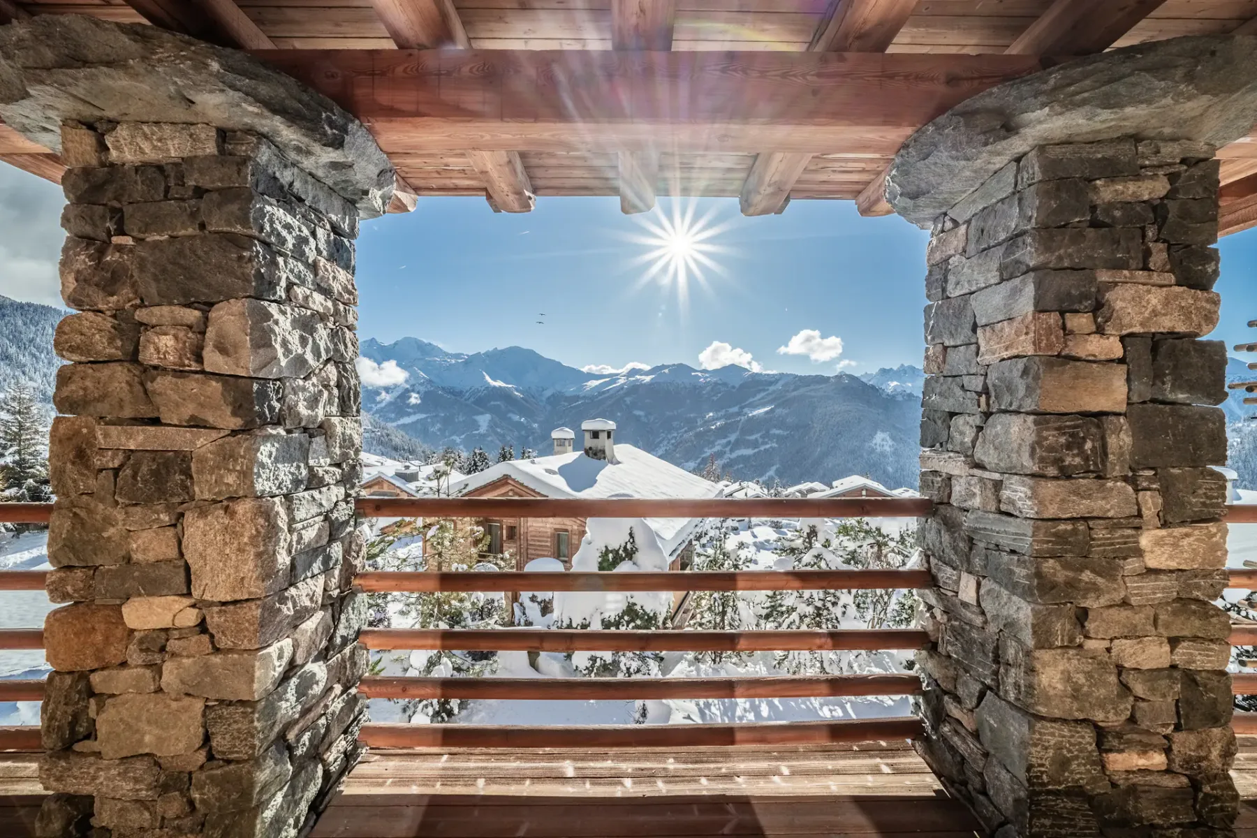 Terrace Capel Apartment Verbier