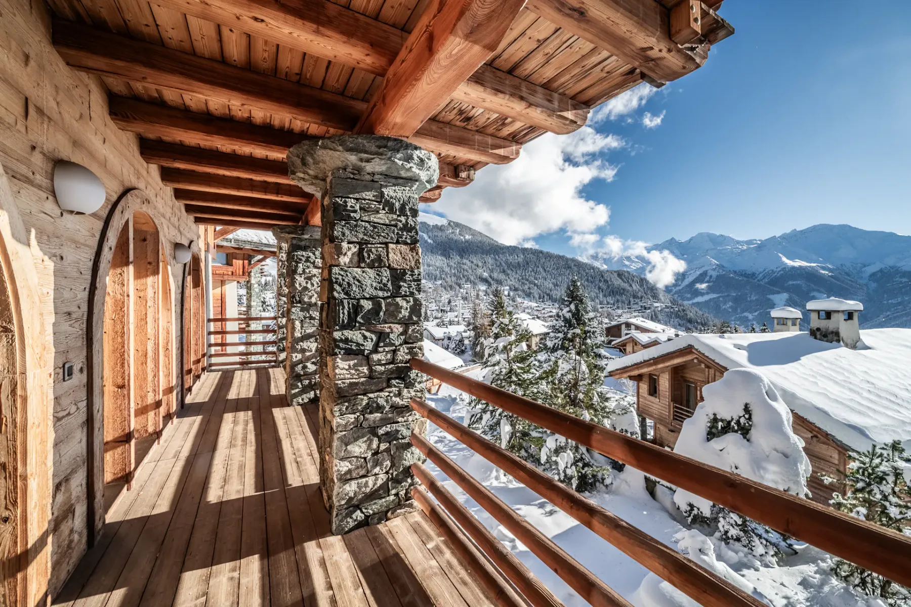 Terrace Capel Apartment Verbier