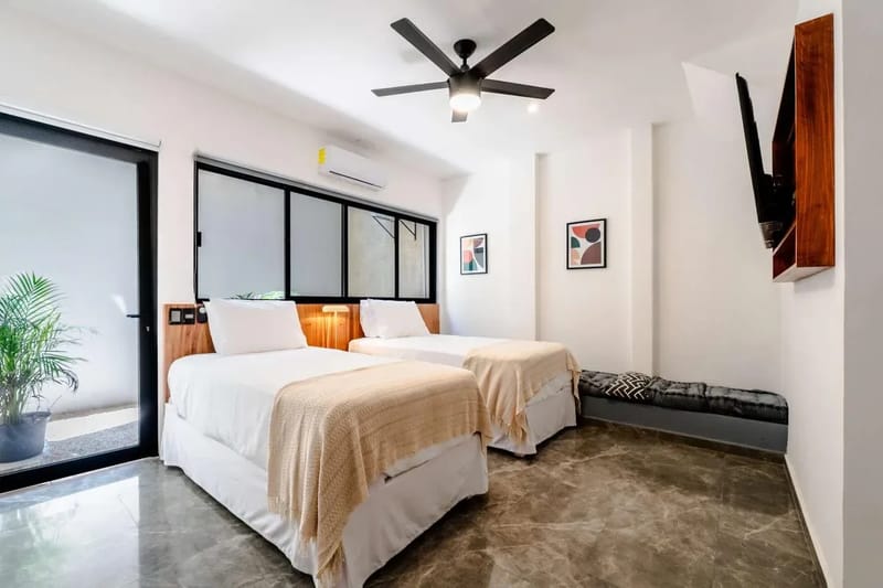 Chic 5BR w/ Terrace in Playa del Carmen